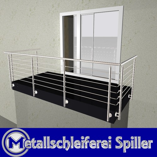 V2a edelstahl geländer - v2a,