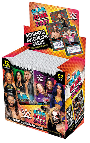 Topps wwe slam attax 2021 - slam,