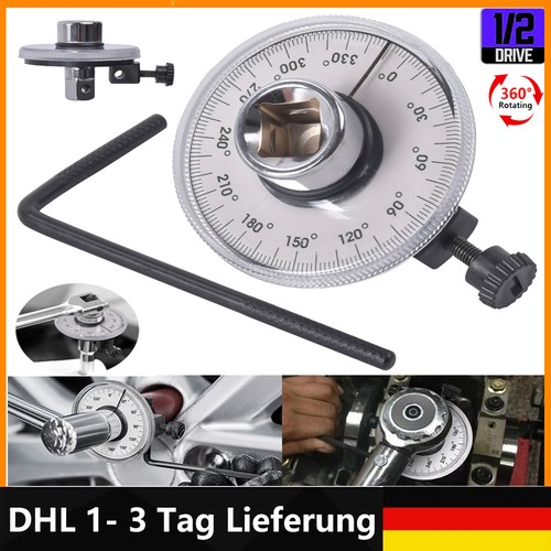 Drehwinkelmesser 360 - drehwinkelmesser, 1/2",360°