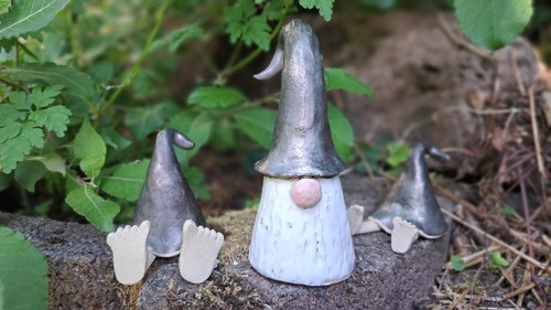Wichtel figuren garten 3er - figuren, garten,