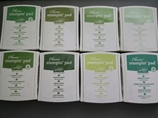 Stampin Up  - Großes Paket Stempelkissen Grün