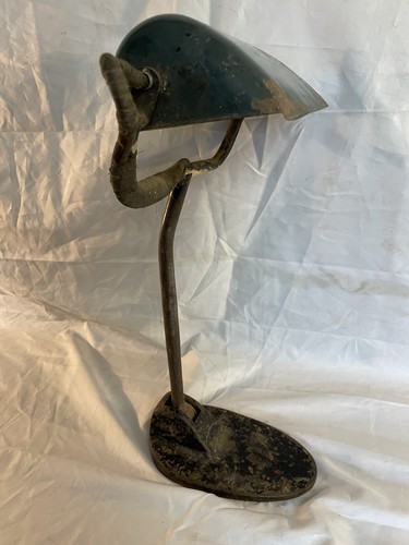 Antik vintage bankerlamp - antik,