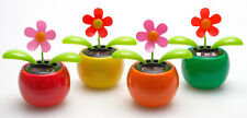 5er Set Solar Wackelblumen Solar Wackelblume Solarblume Wackelfigur Blume Auto