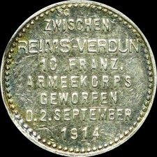 1. WELTKRIEG: Siegespfennig