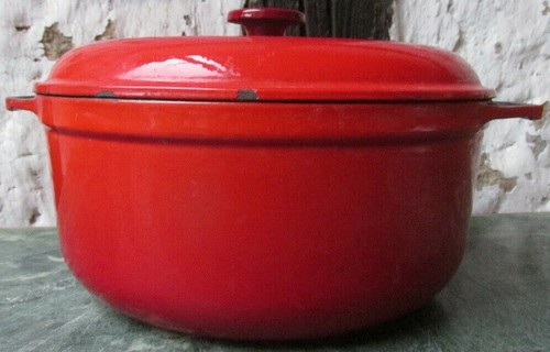 Vintage gusseisen topf france - vintage,