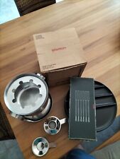 Fondue Set von Stelton gebraucht,  mit vier Tellern von Sompex.