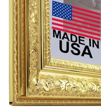 3.5" Ornate B. Gold Picture