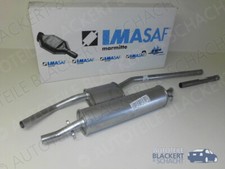 IMASAF Auspuffset für Mercedes Heckflosse/Coupe W111 220SEB | MSD+Endtopf