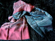 RAR Herrenschal de Luxe, exkl. itallienisches Modell, 2-seitig tragbar, Paisley 