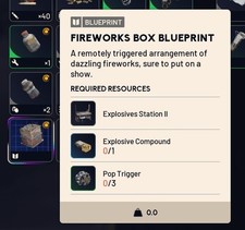 Fireworks Box Blueprint for