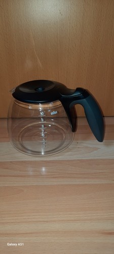 Braun glas kanne - ersarz, für