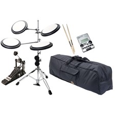 Schlagzeug Übungsset II, Drum-Zubehör, Practice Pad, Bag, Digital Metronom