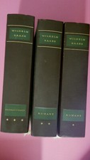 186115 WILHELM RAABE GESAMMELTE WERKE IN DREI BÄNDEN. HC