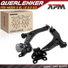 2x Querlenker Satz Vorne Links Rechts Unten für Mazda 3 BL 1.6 2.0 2.2