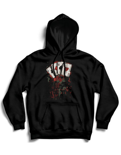 Asse poker sweatshirt - sweatshirt, in
