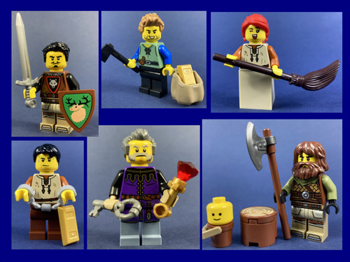 Lego ritter magd - magd, henker