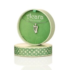 Irish Harp Kette & Anhänger -