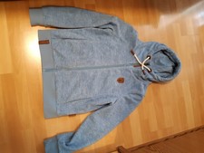 Blauer Damen Pullover/ Jacke Gr L Marke Naketano Neu