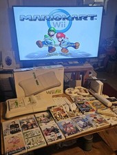 Wii Christmas Family Konsole Bundle 4 Spieler Mario Kart Party Sports Nintendo