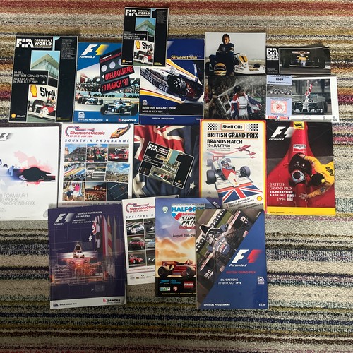 Programm konvolut inkl - f1,
