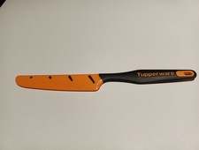 Tupperware Top Schaber Palette groß Griffbereit Orange Schwarz 