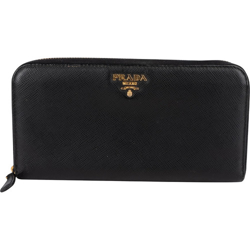 Prada saffiano leather zip - leather,