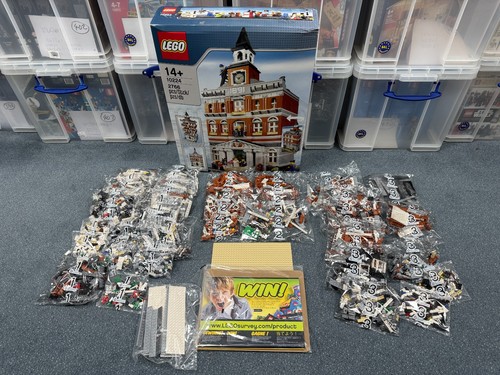 Lego 10224 rathaus modular - lego,