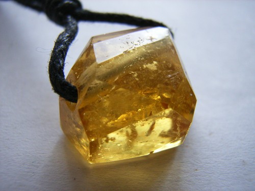 Klarer goldberyll kristall mit - goldberyll,