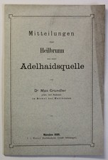 Prospekt Mittheilungen über