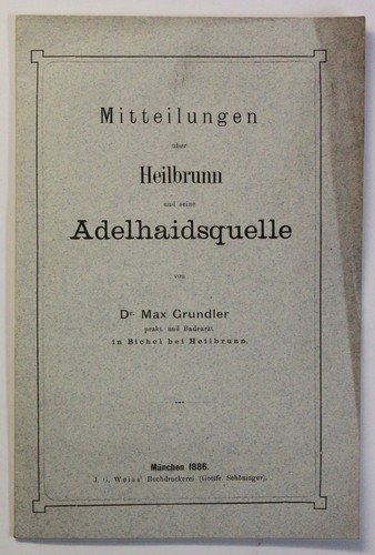 Prospekt mittheilungen über - prospekt,