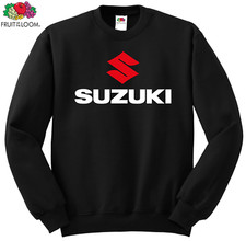 Sweat Shirt SUZUKI Weiß/rot -