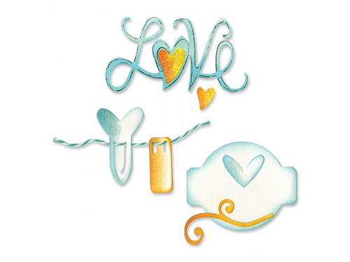 Sizzix stanzer sizzlits - sizzlits, m