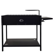 B Ware Mangal Batyr 80 Schaschlikgrill mit Ablage und Topfhalter