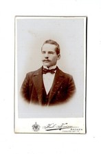 CDV Foto Herrenportrait -