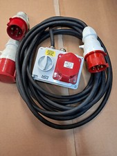 9,5m TF Kabel H07RN-F 5x2,5 32A 6H 380V-415V IP44 5-polig