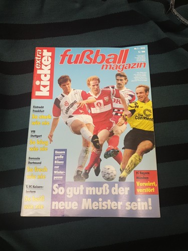 Kicker fußball magazin 1992 - fußball,