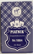 Piatnik Skat-Karte Nr. 1884