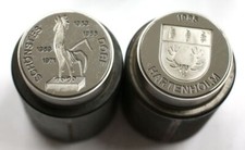 Historischer Prägestempel Hartenholm Wappen Rarität Münze Taler Nr. 5246-33