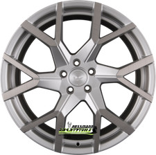 Barracuda Tzunamee EVO silver brushed 8x18 ET43 - LK5/100 ML73.1 Felge Alu
