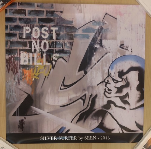 Seen poster silver surfer - poster,