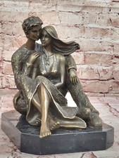 Klassische Bronze Liebende Figuren Romantic Paar Skulptur für Hochzeit Figur