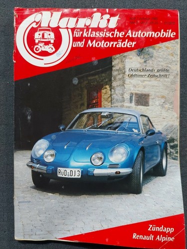 Oldtimer markt von 1985 - oldtimer,