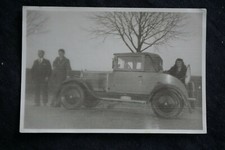 Foto Auto 1933 Schwiegermuttersitz mit Schwiegermutter  6 x 8 cm