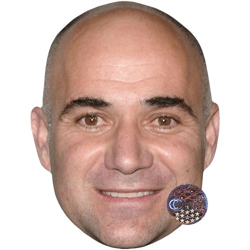 Andre agassi big head - (smile),