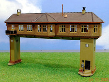 VOLLMER Spur N 7603 REITERSTELLWERK Stellwerk - beleuchtet !  | B294