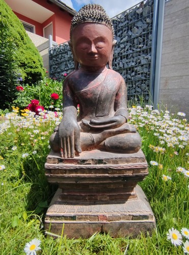 Grosser antiker shan buddha - shan,