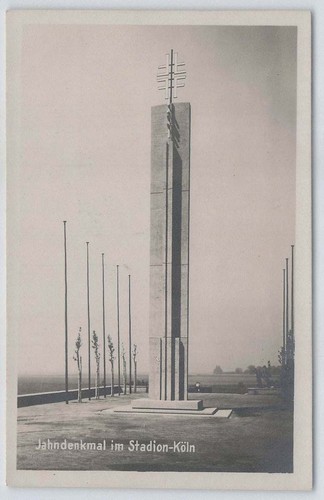 Ansichtskarte jahndenkmal - ansichtskarte,