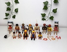 Playmobil Konvolut Vintage Indianer Figuren Zubehör Sammlung Western Cowboy