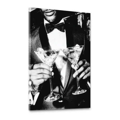 Cocktail leinwand bild - leinwand,