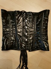Lackkorsett Unterbrustkorsett